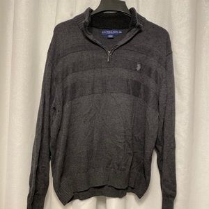 U.S. Polo Assn. Quarter Zip Sweater